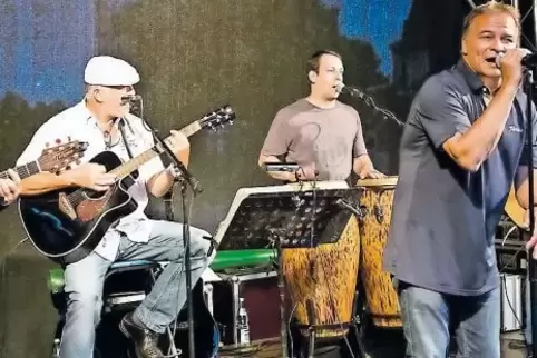 Einen Unplugged-Auftritt kündigt die Gruppe Eichelhäher & Friends für Samstagabend auf der Ixheimer Kerwe an. Hier ein Foto vom 