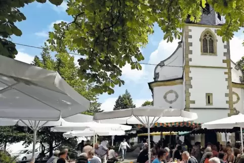 Rund 200 Besucher kamen zum Cyriakusfest am Sonntag.