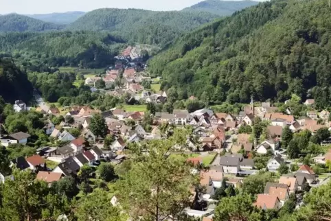 Tolle Aussicht: Vom Birkenblick über Hinterweidenthal. Archivfoto: Seebald 