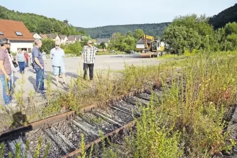 Ein Teil des Geländes zwischen den Gleisen und der Bahnhofstraße wird die Gemeinde als Parkfläche nutzen, der andere Teil wird B