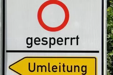 Das letzte Sperrungswochenende steht bevor.  Symbolfoto: Linzmeier-Mehn 