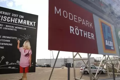 Gegen den Modepark Röther in Rohrbach gibt es jetzt keinen Widerstand mehr.  Archivfoto: Iversen