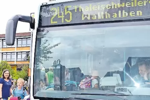 Seit einem Jahr werden die Thaleischweilerer Grundschüler in Wallhalben unterrichtet.