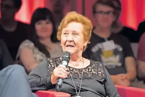 Wurde für 70 Jahre in der SPD in Kaiserslautern geehrt: Gertrud Röper.