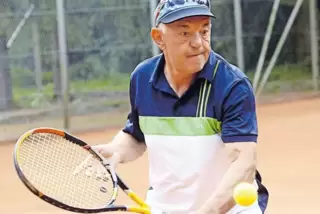 Unterlag erst im Finale: Gerhard Raquet vom TC Haßloch.