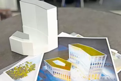 Das neue Modell und die farbliche Umsetzung auf Papier: