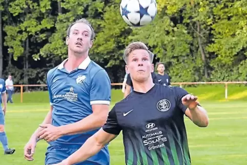 Die beiden könnten sich schon bald erneut gegenüberstehen: Kommt Geinsheim mit Pascal Nebel (links) heute im Pokal in Heiligenst