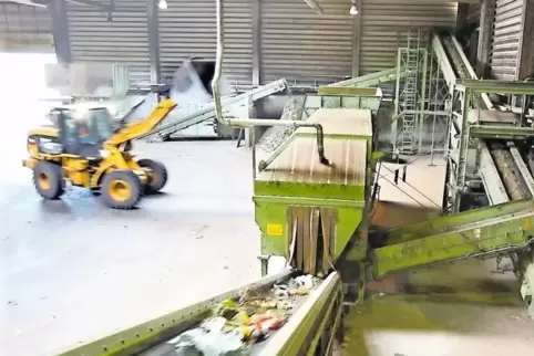 Das Kompostwerk in Westheim wird zu einer Vergärungsanlage für Biomüll ausgebaut, die Biogas ins Gasnetz einspeist.