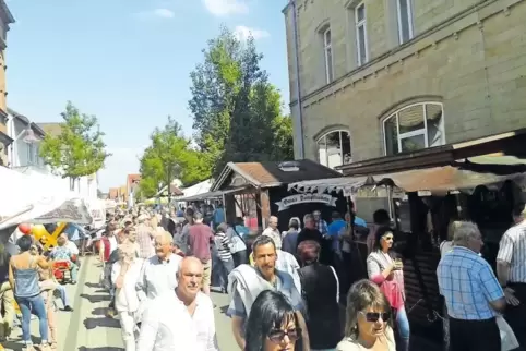Besuchermagnet: An diesem Wochenende wird in Kandel Stadtfest gefeiert.