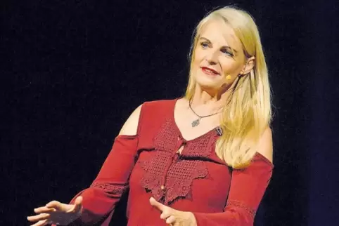 Temperamentvoll und mit Schwung: Barbara Ruscher.