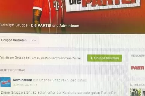 In einer ehemaligen Fangruppe des AfD-Politikers Alexander Gauland: Der Satiriker Shahak Shapira verkündet, dass die Parodie-Par