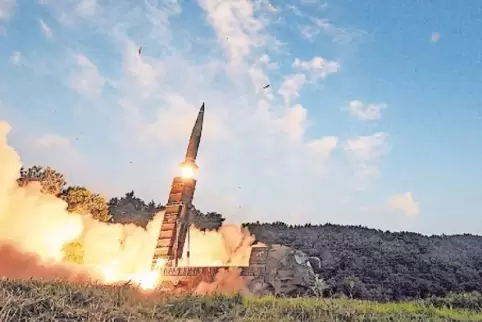 Südkoreas Militär simulierte einen Angriff auf Nordkorea.