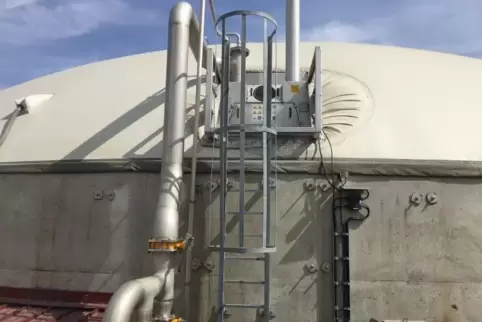Eine Biomüllvergärungsanlage wie sie in Westheim geplant ist, besichtigten Kreistagmitglieder vor einigen Tagen in Backnang (Fot