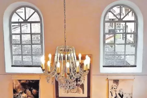 In der Ehemaligen Synagoge von Weisenheim am Berg gibt es am Sonntag Führungen.