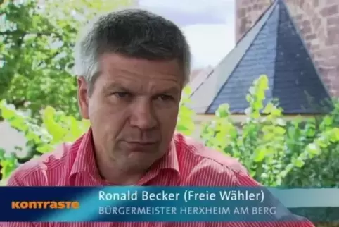 Stein des Anstoßes: Ronald Beckers Äußerungen zu Hitler-Glocke und Nationalsozialismus in der ARD-Sendung „Kontraste“. Foto: Rhe