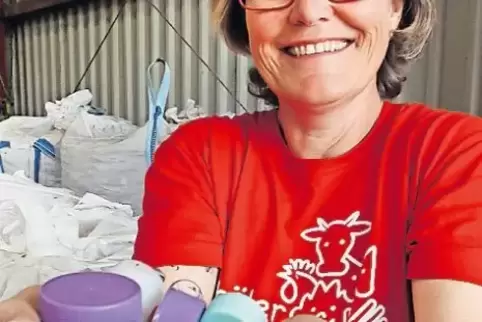 Sabine Luppert freut sich, dass viele bei der Aktion mitmachen.