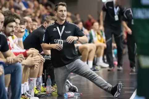 Darf sich entspannen: Eulen-Trainer Ben Matschke. Foto: Eulen