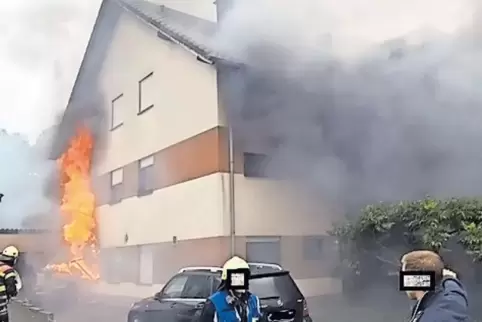 Hausbrand in St. Wendel