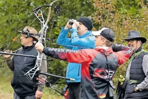 Anlegen, zielen, schießen: In Hinzweiler, unser Bild entstand bei der Landesmeisterschaft im Vorjahr, wird am Wochenende der deu