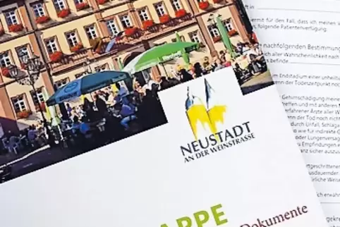 1300 neue Notfallmappen gibt es.