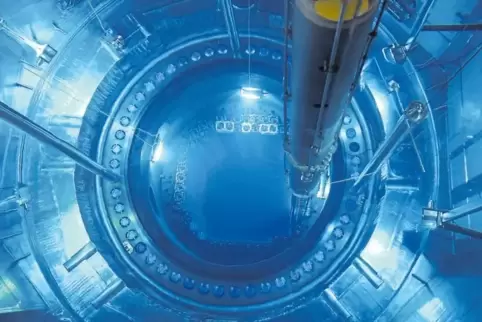 Nach den nicht realisierten BASF-Plänen war das Thema Atomkraftwerk für Ludwigshafen vom Tisch. Hier auf dem Foto: der Blick in 