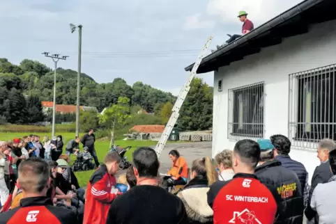 Die Kerweredd wird am Sonntag ab 15.30 Uhr vor dem Sportheim gehalten.