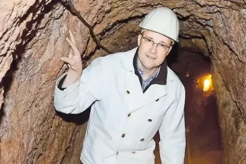Will die FDP wieder ins Licht führen: Achim Bertram, der als ehrenamtlicher Führer in der Bergbauwelt Imsbach aktiv ist.
