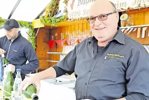 Zäppler in zweiter Generation: Wolfgang Hofmann.