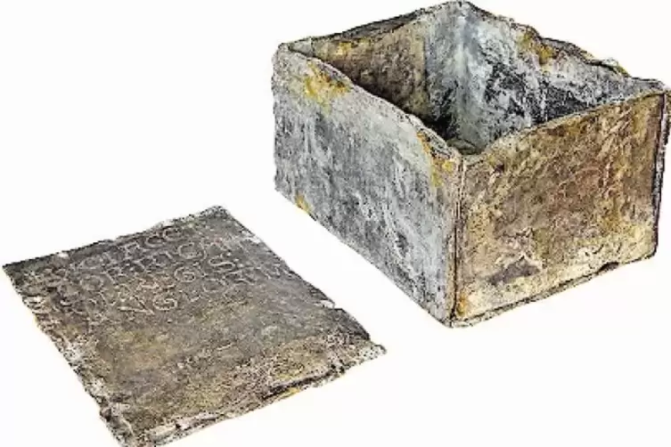 Das Bleik&auml;stchen f&uuml;r Richards Herz aus Rouen.