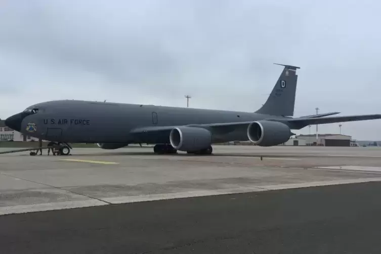 Etwas mehr als 400 Tankflugzeuge vom Typ KC-135 besitzt die US-Luftwaffe. 15 kommen nach Ramstein. Foto: Ganter 