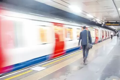 Auch in Ludwigshafen träumte man vom schnellen Transport unter der Erde. Im Bild: die Londoner U-Bahn.