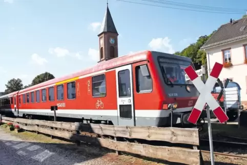 Die Infrastruktur der Wieslauterbahn – hier in Bruchweiler – soll verbessert werden. Derzeit läuft das Verfahren zur Vergabe der