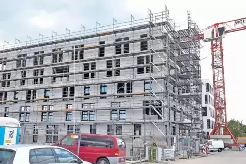Bietet später auf 4200 Quadratmetern Platz für 260 Mitarbeiter: das im Bau befindliche Eastsite XII.