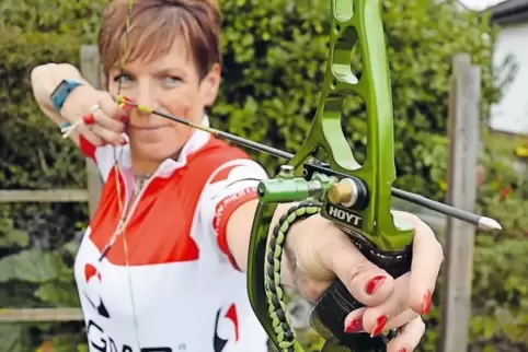 Die Haßlocherin Romy Langohr hat erst vor fünf Jahren ihre Treffsicherheit entdeckt.