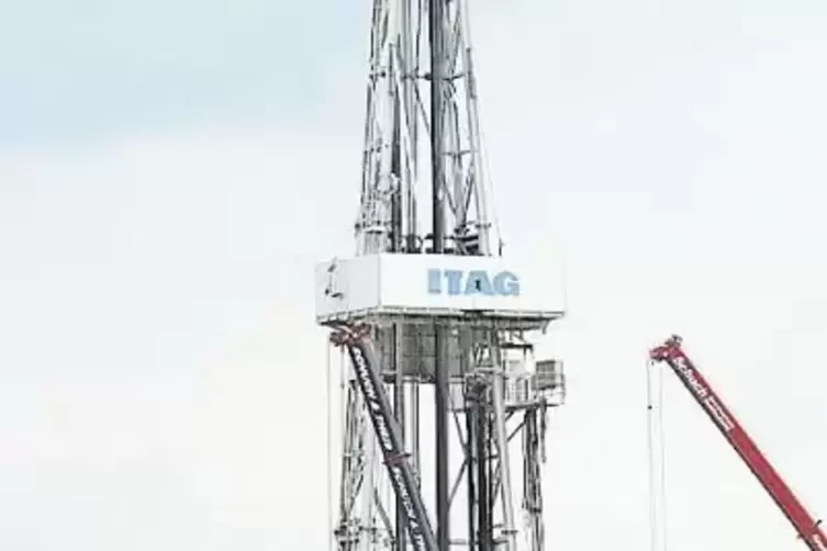 Von der Bellheimer Geothermie-Bohrstelle l&auml;ngst verschwunden: der Bohrturm.