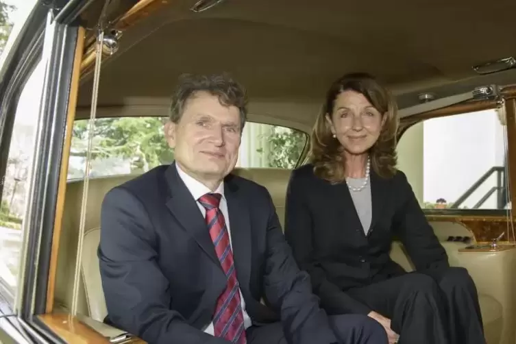 Als EU-Botschafter in Australien: Michael Pulch und seine Ehefrau Gabriele, die aus Eisenberg stammt. Foto: PULCH/FREI