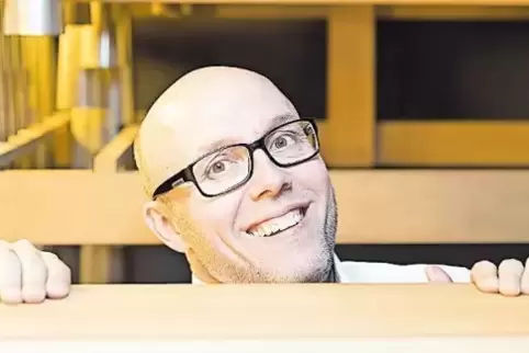Domorganist in Speyer: Markus Eichenlaub.