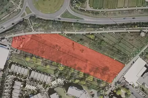 Der Wohnkomplex soll südlich des Autobahnzubringers in Richtung Neustadt-Nord entstehen und von der Böhlstraße her erschlossen w