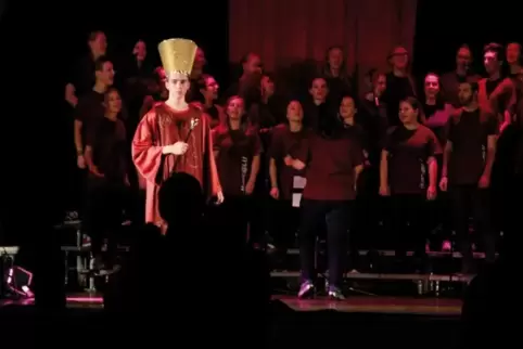 Szene aus dem Musical „Esther – Die Königin“ vom Vorjahr.