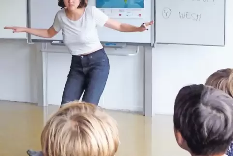 Hat einen guten Draht zu den Schülern: Lektorin Marion Kieber.