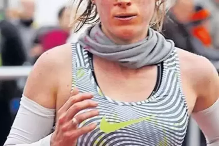 Aude Vollner lief in der Frauen-Konkurrenz davon.