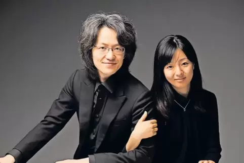 Von Japan an die Weinstraße: das Duo Masato Suzuki (links) und Yoko Tsuruta.