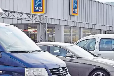 Die Aldi-Filiale in der Speyerdorfer Straße.