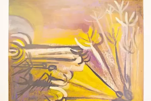 „Zu neuem Leben“ lautet der Titel dieses Gemäldes von Ingeborg Nicklas.