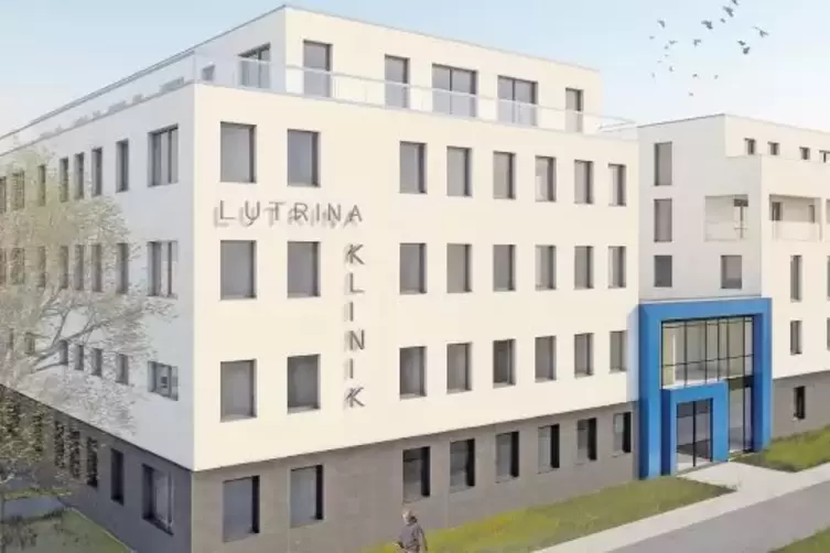 So soll die neue Lutrina-Klinik im PRE-Park aussehen.
