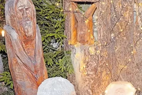 Auch Krippen gibt es beim Deidesheimer Advent zu sehen.