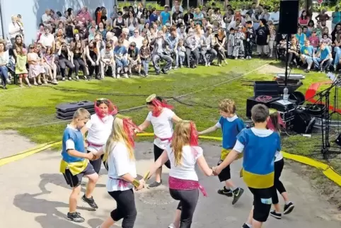 Beim Schulfest der Nardini-Schule im Jahr 2012 war viel los.