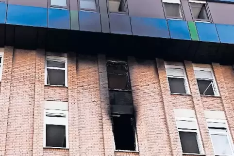 Im Mai brach auf der Station 4C des Nardini-Klinikums ein Brand aus. Ernsthaft verletzt wurde niemand.