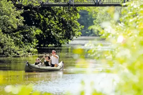 Naturfreunde können die idyllische Flusslandschaft des Glans zwischen Odenbach und Meisenheim nur noch vom Ufer aus bewundern – 