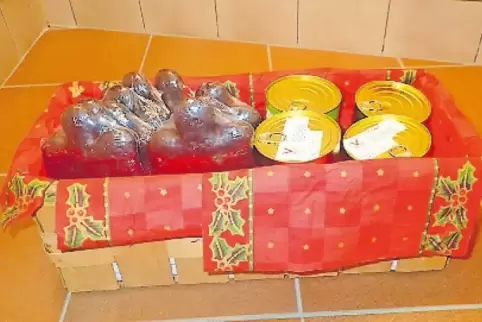 Vom Christkind auf einer Bank vergessen?